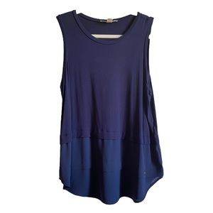 MICHAEL KORS Navy Tank Size Medium